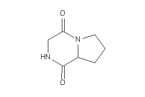 Image of 2,3,6,7,8,8a-hexahydropyrrolo[1,2-a]pyrazine-1,4-quinone