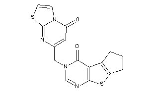 (5-ketothiazolo[3,2-a]pyrimidin-7-yl)methylBLAHone