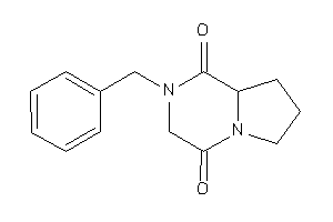 2-benzyl-6,7,8,8a-tetrahydro-3H-pyrrolo[1,2-a]pyrazine-1,4-quinone