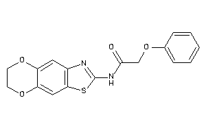 Image of N-(6,7-dihydro-[1,4]dioxino[2,3-f][1,3]benzothiazol-2-yl)-2-phenoxy-acetamide