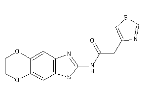 N-(6,7-dihydro-[1,4]dioxino[2,3-f][1,3]benzothiazol-2-yl)-2-thiazol-4-yl-acetamide