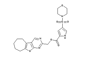 4-morpholinosulfonyl-1H-pyrrole-2-carboxylic Acid BLAHylmethyl Ester