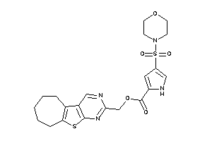 Image of 4-morpholinosulfonyl-1H-pyrrole-2-carboxylic Acid BLAHylmethyl Ester