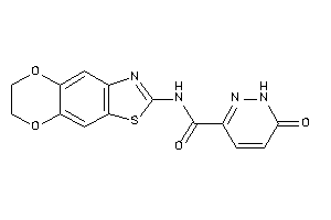 N-(6,7-dihydro-[1,4]dioxino[2,3-f][1,3]benzothiazol-2-yl)-6-keto-1H-pyridazine-3-carboxamide