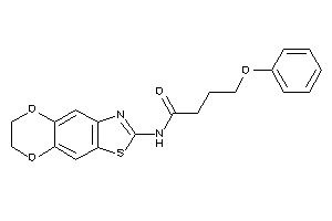 N-(6,7-dihydro-[1,4]dioxino[2,3-f][1,3]benzothiazol-2-yl)-4-phenoxy-butyramide