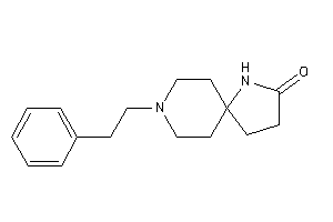 8-phenethyl-4,8-diazaspiro[4.5]decan-3-one