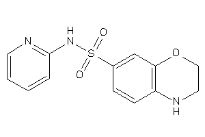 N-(2-pyridyl)-3,4-dihydro-2H-1,4-benzoxazine-7-sulfonamide