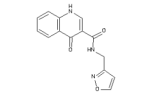 N-(isoxazol-3-ylmethyl)-4-keto-1H-quinoline-3-carboxamide