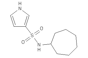 N-cycloheptyl-1H-pyrrole-3-sulfonamide