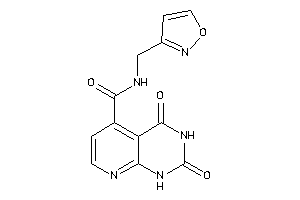 N-(isoxazol-3-ylmethyl)-2,4-diketo-1H-pyrido[2,3-d]pyrimidine-5-carboxamide