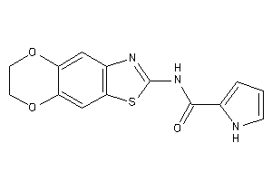 Image of N-(6,7-dihydro-[1,4]dioxino[2,3-f][1,3]benzothiazol-2-yl)-1H-pyrrole-2-carboxamide