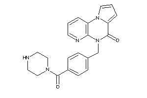 [4-(piperazine-1-carbonyl)benzyl]BLAHone