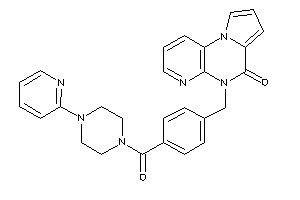 [4-[4-(2-pyridyl)piperazine-1-carbonyl]benzyl]BLAHone
