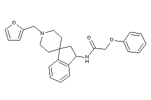 N-[1'-(2-furfuryl)spiro[indane-3,4'-piperidine]-1-yl]-2-phenoxy-acetamide