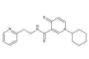 1-cyclohexyl-4-keto-N-[2-(2-pyridyl)ethyl]nicotinamide