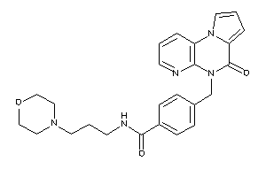 4-[(ketoBLAHyl)methyl]-N-(3-morpholinopropyl)benzamide