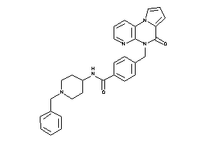 Image of N-(1-benzyl-4-piperidyl)-4-[(ketoBLAHyl)methyl]benzamide