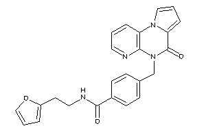 N-[2-(2-furyl)ethyl]-4-[(ketoBLAHyl)methyl]benzamide