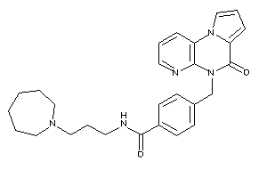Image of N-[3-(azepan-1-yl)propyl]-4-[(ketoBLAHyl)methyl]benzamide