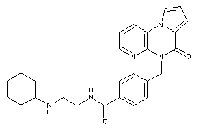 N-[2-(cyclohexylamino)ethyl]-4-[(ketoBLAHyl)methyl]benzamide