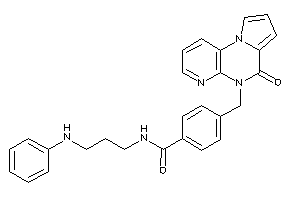 N-(3-anilinopropyl)-4-[(ketoBLAHyl)methyl]benzamide