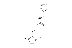 4-(2,5-diketoimidazolidin-1-yl)-N-(isoxazol-3-ylmethyl)butyramide