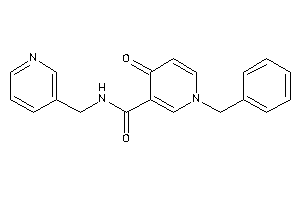 1-benzyl-4-keto-N-(3-pyridylmethyl)nicotinamide