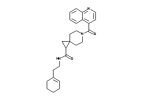 6-cinchoninoyl-N-(2-cyclohexen-1-ylethyl)-6-azaspiro[2.5]octane-2-carboxamide