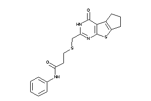 3-[(ketoBLAHyl)methylthio]-N-phenyl-propionamide