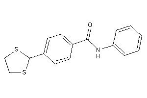 Image of 4-(1,3-dithiolan-2-yl)-N-phenyl-benzamide