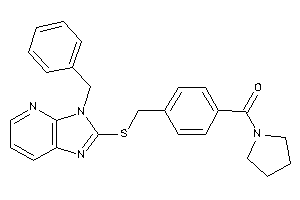 [4-[[(3-benzylimidazo[4,5-b]pyridin-2-yl)thio]methyl]phenyl]-pyrrolidino-methanone