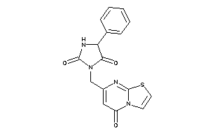 Image of 3-[(5-ketothiazolo[3,2-a]pyrimidin-7-yl)methyl]-5-phenyl-hydantoin