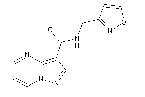 N-(isoxazol-3-ylmethyl)pyrazolo[1,5-a]pyrimidine-3-carboxamide