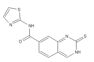 Image of N-thiazol-2-yl-2-thioxo-3H-quinazoline-7-carboxamide