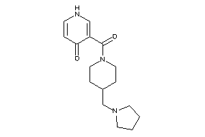 3-[4-(pyrrolidinomethyl)piperidine-1-carbonyl]-4-pyridone