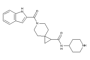 6-(1H-indole-2-carbonyl)-N-(4-piperidyl)-6-azaspiro[2.5]octane-2-carboxamide