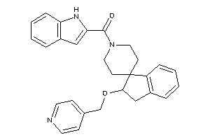 1H-indol-2-yl-[2-(4-pyridylmethoxy)spiro[indane-1,4'-piperidine]-1'-yl]methanone