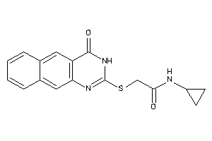 N-cyclopropyl-2-[(4-keto-3H-benzo[g]quinazolin-2-yl)thio]acetamide