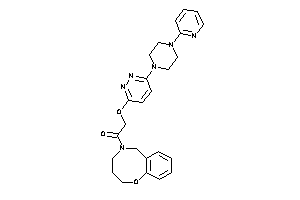 2-[6-[4-(2-pyridyl)piperazino]pyridazin-3-yl]oxy-1-(2,3,4,6-tetrahydro-1,5-benzoxazocin-5-yl)ethanone