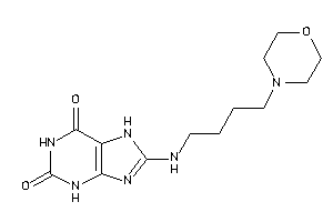 8-(4-morpholinobutylamino)-7H-xanthine