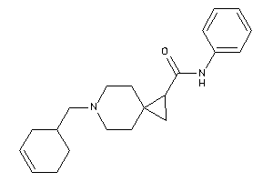 6-(cyclohex-3-en-1-ylmethyl)-N-phenyl-6-azaspiro[2.5]octane-2-carboxamide