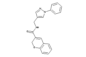 N-[(1-phenylpyrazol-4-yl)methyl]-2H-chromene-3-carboxamide
