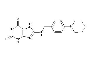 8-[(6-piperidino-3-pyridyl)methylamino]-7H-xanthine