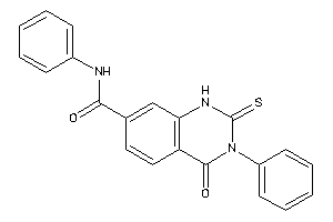 4-keto-N,3-diphenyl-2-thioxo-1H-quinazoline-7-carboxamide