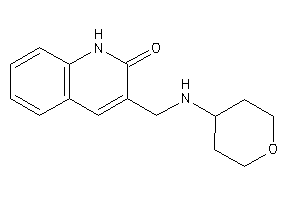 3-[(tetrahydropyran-4-ylamino)methyl]carbostyril