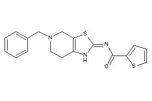 N-(5-benzyl-1,4,6,7-tetrahydrothiazolo[5,4-c]pyridin-2-ylidene)thiophene-2-carboxamide