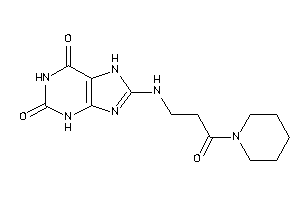 8-[(3-keto-3-piperidino-propyl)amino]-7H-xanthine