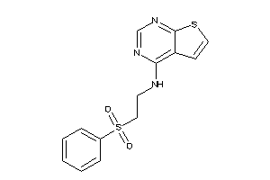 2-besylethyl(thieno[2,3-d]pyrimidin-4-yl)amine