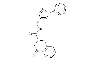 1-keto-N-[(1-phenylpyrazol-4-yl)methyl]isochroman-3-carboxamide