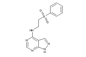 2-besylethyl(1H-pyrazolo[3,4-d]pyrimidin-4-yl)amine